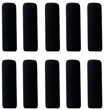 GMBYLBY 10 x ergonomischer Schwamm-Stiftgriff-Schreibhilfe, Schaumstoff-Bleistifthalter für Rechtshänder, Linkshänder, Kinder