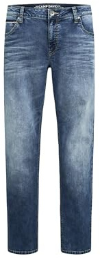 Camp David Herren Jeans CO:NO Comfort Fit Blue Vintage, 34, 32