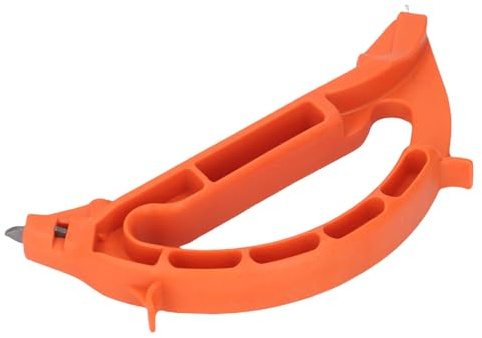 Badafaci All Purpose Sharpener, Tungsten Carbide and Grinding Sharpener with Unique Groove Design for Scissors, Pruners, Axes, Lawn Mower Blades and Double Edged Tools