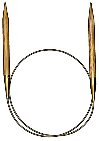 addi Rundstricknadel Olivenholz 4, 50 mm 50 cm