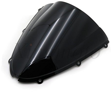 Parabrisas de doble burbuja compatible con Kawasaki Ninja ZX6R 05-08 ZX10R 06-07