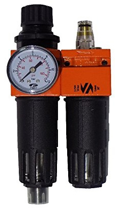 Groupe FRL 1/2 avec réducteur Filtre régulateur lubrificateur pour air comprimé