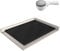 BERNSTEIN - Receveur de douche rectangulaire 90x120x3,2cm Noir Bac douche + Bonde type B verre-résine SMC Effet pierre antidérapant, Pente + Drain inclus, Résistant & Durable - série GT