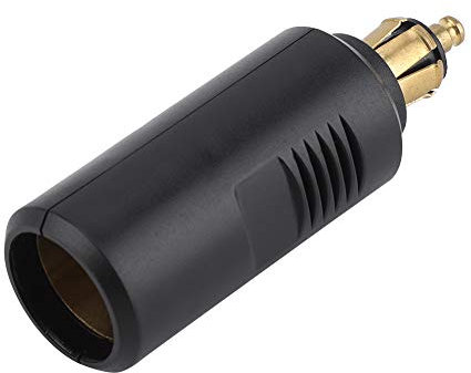 Adaptador para Mechero Europeo Encendedor de Cigarrillos de Motocicleta de 12 V para Zócalo DIN