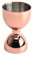 Bar Double Measure Bell Jigger，Stainless Steel Indian Style Jigger Ounce Cup Cocktail Jigger 30ml/60ml Bar Spirit Measuring (Rose Gold)