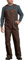 Dickies Herren Bib Overalls, Gespültes Holz, 40W / 32L