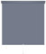 Rollo Springrollo Mittelzugrollo 14 Farben Breite 62 bis 202 cm Länge 180 cm Bedienung Mittelzug Stoff blickdicht lichtdurchlässig Fenster Sonnenschutz Blendschutz (202 x 180 cm / Dunkelgrau, Grau)