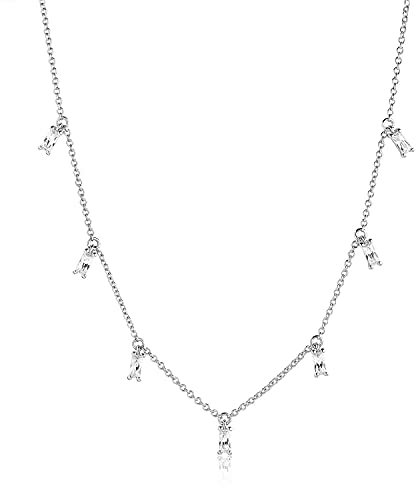 Sif Jakobs Jewellery Damen-Kette Princess 925er Silber Zirkonia One Size Silber 32011889
