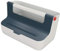 Leitz Mobile Aufbewahrungsbox, Cosy Serie, Hot Desking Box, Organizer Box für Zuhause oder das Büro, Aufbewahrungsbox mit Griff, smarte Fächer zur Organisation, Samtgrau, 61250089