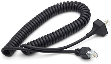 Kymate RJ-45 8 Pin to 8 Pin Microphone Cable Mic Cord Replacement for Kenwood KMC-30 KMC-32 KMC-35 KMC-36 KMC65 KMC66 TK-7100 TK-760 TK-768 TK-780G M-261A TM-271A Mobile Radio