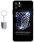 Staremeplz Compatible with iPhone 11 Pro Max Case Anime Design [With Figure Keychain], Soft Silicone Flexible TPU Animation Phone Case for iPhone 11 Pro Max