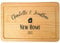 Second Ave Personalised New Home Kitchen Rectangle Chopping Board Cheese Board Gift