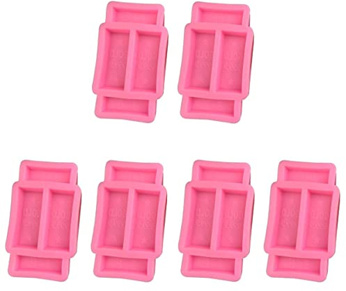 6 Pcs Gold Brick Mold Mold Resin Chocolate molds Mould Silicone Mould