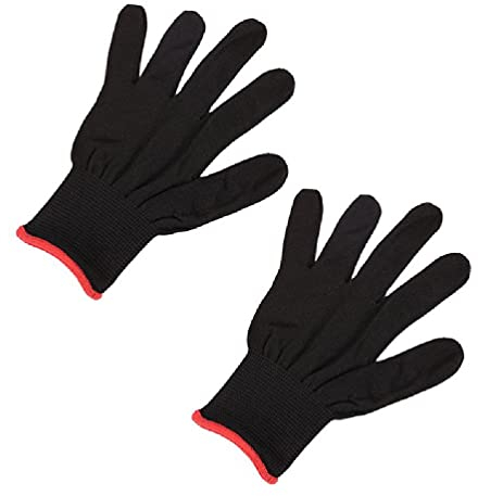 2 StüCk Rutschfeste Nylon Handschuhe Gitarren Bass Handschuh Musikinstrument ÜBungshandabdeckung FüR Elektrische Akustikgitarren Spieler Musikinstrumente Klavier Musikinstrumenten ZubehöR
