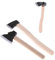 zalati Puppenhaus Axt 3pcs Mini Spielzeug mit Holzgriff und Metallkopf für 1:12 Puppenhaus Fee Garten Dekoration