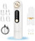 Mitesserentferner Elektrisch - Porenreiniger Gesichtsreinigung USB Wiederaufladbar Pickelentferner Blackhead Remover Akne weißes Mitesser Entferner Vakuumsauger Mitesser mit 5 Saugstufen