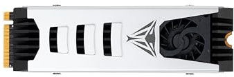 Patriot Viper PV553 1TB Internal SSD With Fan - NVMe PCIe Gen 5x4 - M.2 2280 - Solid State Drive - PV553P1TBM28H
