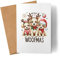 Lilavie-Design Merry Woofmas Lustiges Hundemotiv Karte Weihnachtskarte witziges Design Weihnachten