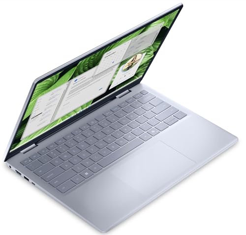 Dell Inspiron 14 5445 Laptop | 16:10 FHD+ (1920 x 1200) Display | AMD Ryzen 5.1ghz 7 8840U (14, Inches, Blue, AMD HawkPoint Graphics, 2, TB, Windows 11 Home, 64, GB)