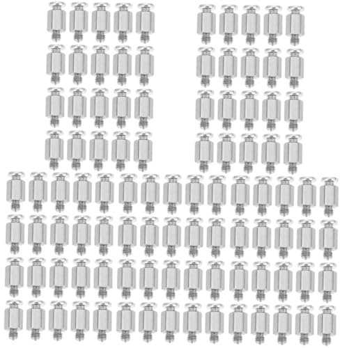 HOMSFOU 100pezzi Per Ssd Metalliche Per Schede Computer Adatte Per Ssd Resistenti e Non Arrugginiscono Facili Installare