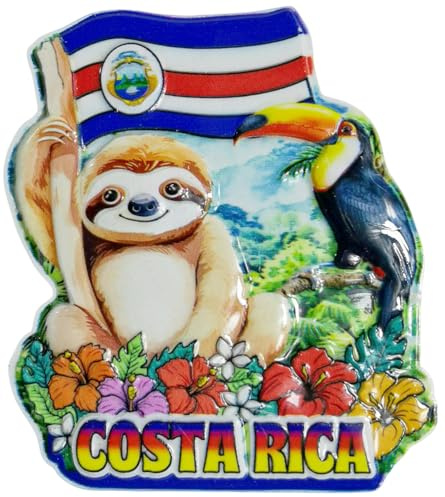 Costa Rica-Kühlschrankmagnet, Touristen-Souvenir, Kühlschrankmagnet, Bastel-Kollektion