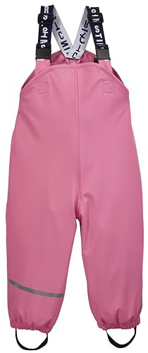 first instinct by killtec Kinder Gummierte Regenhose FIOS 63 MNS PNTS, pink, 98/104, 41574-000