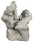 formano Gartenfigur Büste Paar Zementstein Antik-Optik 28 x 22cm Skulptur Statue Dekoration Innen Außen Wetterfest Schwer Robust Kunststein Geschenkidee Pärchen Liebespaar