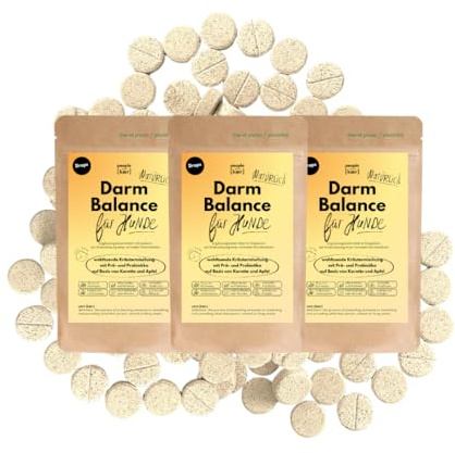 People who Kaer Darm Balance Drops für Hunde – mit Pro- & Präbiotika zur Unterstützung bei Sodbrennen, Gras- & Kotfressen, Analdrüsenproblemen, Durchfall & Darmsanierung – 180 Drops Made in Germany