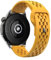 Bracelet en silicone for montre Fossil (18 mm, 20 mm, 22 mm) for Nokia Steel(4-Yellow,22mm)