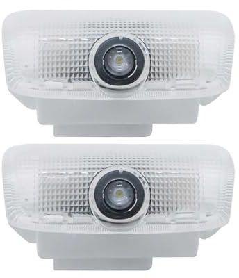 SJSHOPS Custom Logo Car Door LED Projector Lights for Infinti QX60 JX35,Welcome Courtesy Puddle Light,Automotive Door Logo Projection Lamp,Car Door Step Ghost Shadow Light,4PCS