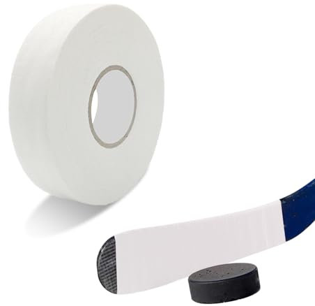 Wvxilyr Eishockey Schläger Tape 25m x 2.5cm, Anti-Rutsch Selbstklebendes Tape, Rutsch Griffband Sporttape Eishockey Griffband Schlägertape für Hockey, Golf, Tennis und Mehr, für Profis und Amateure