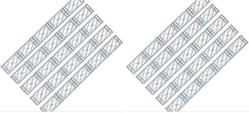 FALLER H0 - Recinzione con Traverse (Confezione da 2)