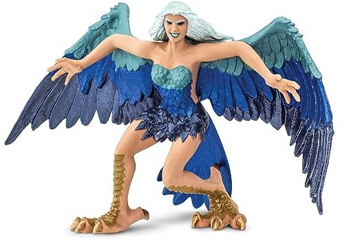 Safari Harpyie-Figur | 5,5“ Detaillierte Figur mit Flügelspannweite | Ungiftig und BPA-frei | Für Kinder ab 3 Jahren geeignet Ltd