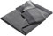 Bio Kuscheldecke für Erwachsene 100% Bio-Baumwolle (kbA) GOTS zertifiziert, Dunkelgrau Melange, 150 x 200 cm