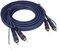 Ullnosoo 10ft Turntable Cable, Gold Plated 2RCA Male to 2RCA Male with Ground Wire, Stereo Interconnect Cable for Turntable, Preamp, Record Player, Amplifier