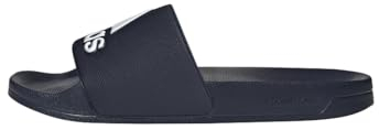 adidas Unisex Adilette Shower Slides Logo, Legend Ink/Cloud White/Legend Ink, 7 UK