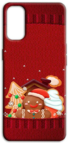 Mixroom - Coque Telephone Smartphone Back Case en TPU silicone souple pour Oppo Reno 6 PRO 5G fantaisie bonbons Noël L1124