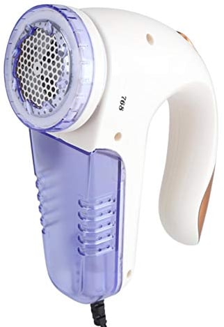 Quitapelusas Eléctrico, Contenedor de Pelusas Desmontable con Accesorios Cepillo Maquina Quitar Bolitas Ropa Quitapelos Antipelusas Fabric Shaver para Bolas Cualquier Tamaño [Enchufe UE 220 V]