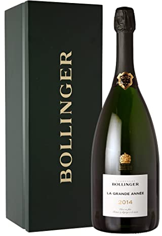 Bollinger La Grande Anneé 2014 Magnum Champagnerin Holzkiste 1,5l