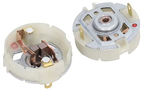 2 Uds Soportes de Escobillas de Carbón, Escobillas Motor Electrico Soporte de Cepillo Destornillador Eléctrico Accesorios de Controlador de Taladro para Motor RS550