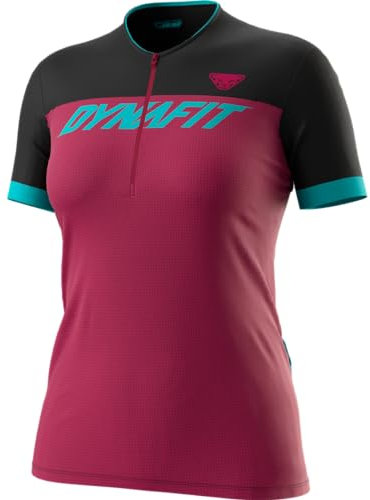Dynafit Damen Ride Light 1/2 Zip Ss Tee W Tshirt, Beet Red/0910, M