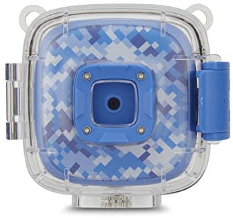 Vivitar Kids Tech - Ultimate Kids Action Camera, Waterproof Digital Action Camera for Kids with 5 MP HD Photo and Video, 2 inch Screen, Microphone, Waterproof case Blue