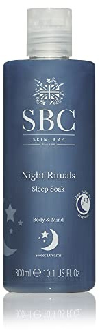 SBC Skincare Night Rituals Sleep Soak 300ml, Soothing Bedtime Bubble Bath for All The Family
