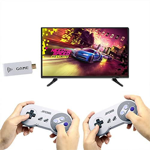 YTFSKFUI Retro Games Console,16 Bit Hd Game Stick With 2.4g Wireless Controllers, Built In 926 Classic Games, Retro Games Console For Tv, Retro Games Consoles Support Add More Extra Games