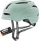 uvex urban Planet - nachhaltiger City-Helm für Damen und Herren - individuelle Größenanpassung - aus Recyclingmaterial - Jade matt - 54-58 cm
