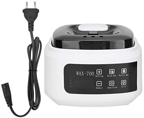 500 Ml Wachswärmer, Wachserhitzer, Automatische Temperaturregelung, Wachsschmelzmaschine, Haarentfernungs-Wachswärmer für Die Haarentfernung, Wachsperlen(EU)