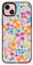 CASETiFY Compact Case for iPhone 15 Plus [2X Military Grade Drop Tested / 4ft Drop Protection] - bright spring flowers - Clear Black
