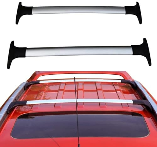 Auto Dachträger für Ford Ecosport 2013 2014 2015 2016 2018 2019 2017 2020, Hochwertig Aluminium Dachgepäckträger Querträger Cargo Gepackträger