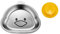 SELiLe Edelstahl-Material Kinderteller Kantinen Abendessen Tabletts Kinder Lebensmittel Teller Cartoon Tierform für Erwachsene Kinder Edelstahl Kinderteller