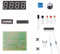 Walfront 4-stellige Digitaluhr-Bausätze, Elektronische Uhr, Bausatz, Elektronische Lötuhren, Bausatz mit Sekundenkorrekturfunktion für Schulen
